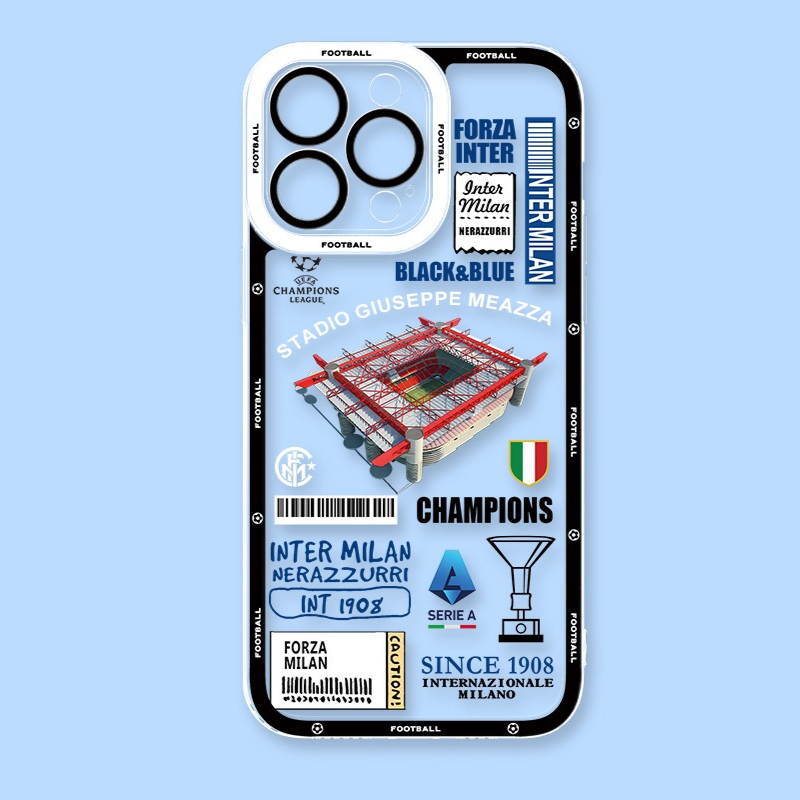 足球俱樂部天使眼透明防摔軟殼-ZUIHANG SHOP