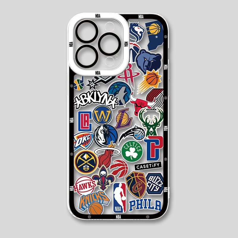 NBA隊徽天使眼透明防摔軟殼-ZUIHANG SHOP