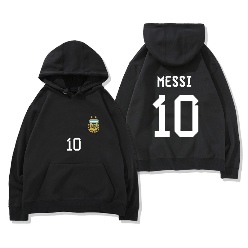 阿根廷國家隊服足球新款 親子情侶男女款連帽衛衣-ZUIHANG SHOP