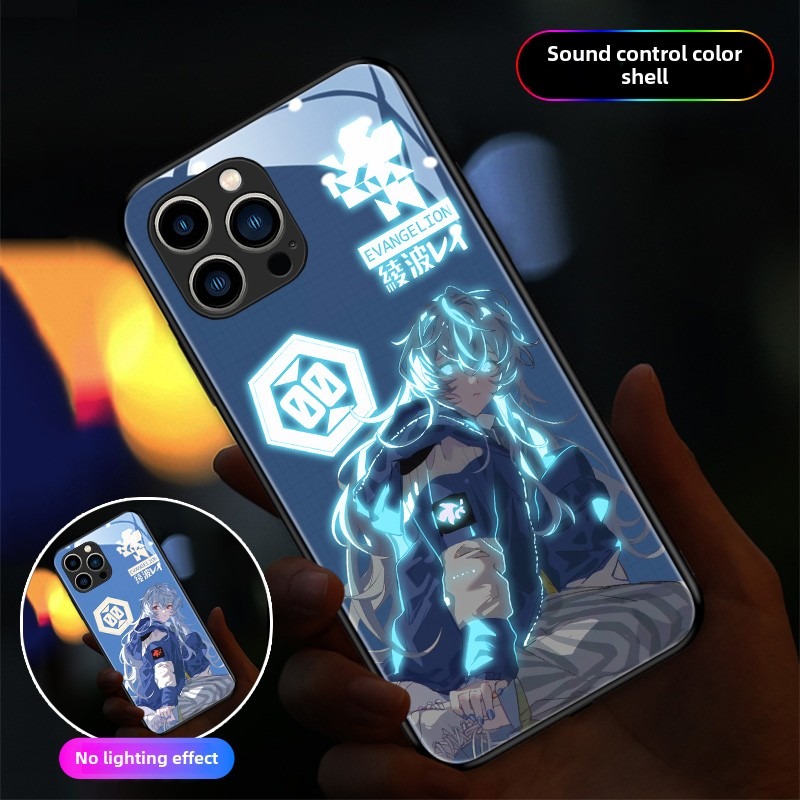 EVA新世紀福音戰士來電閃智能發光手機殼-ZUIHANG SHOP