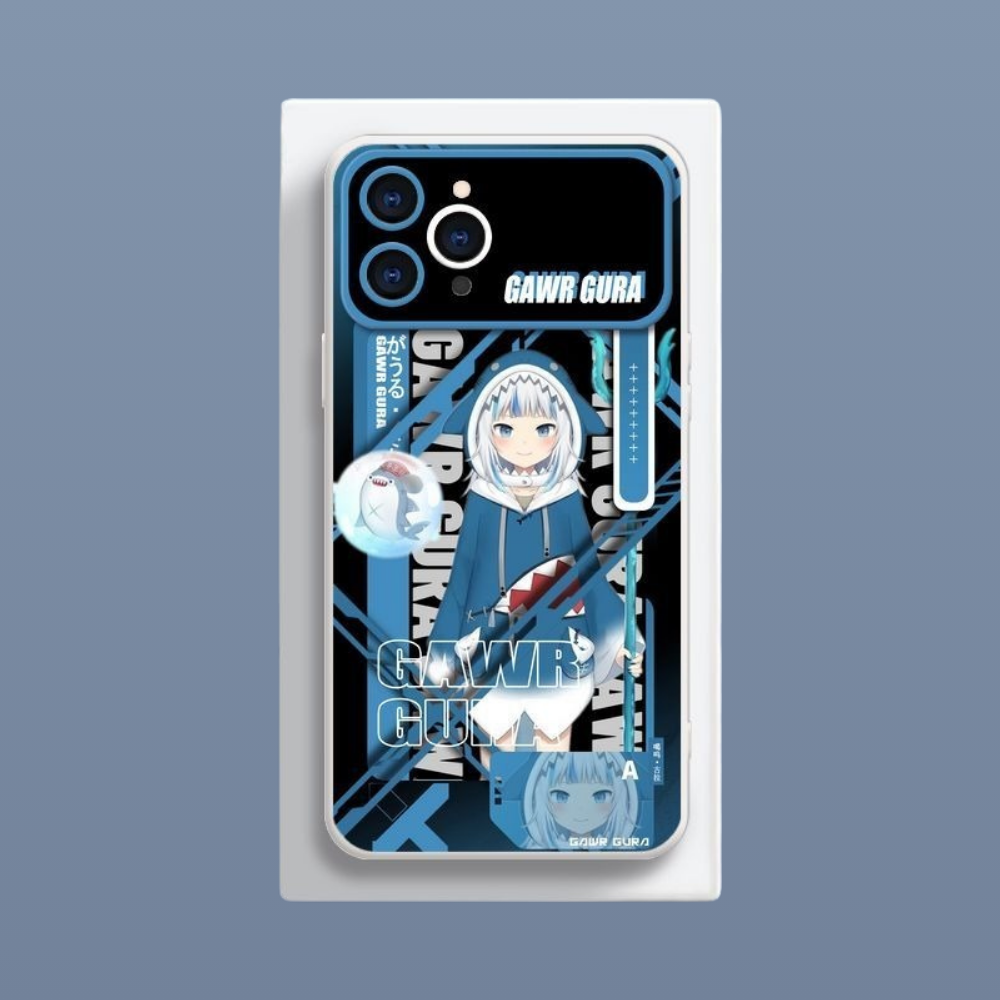 Gawr Gura液態大視窗全包矽膠防摔軟殼-ZUIHANG SHOP