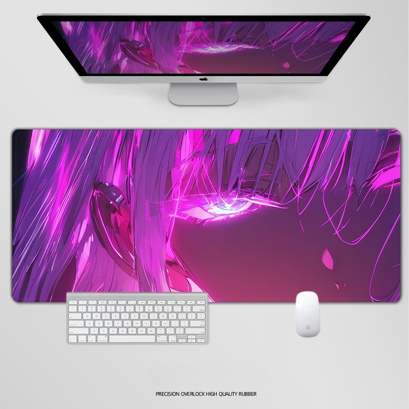 炫彩流光美女 主題桌墊 布質滑鼠墊-ZUIHANG SHOP