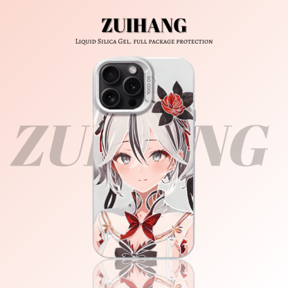 鳴潮彩銀線條漸變防摔手機殼-ZUIHANG SHOP