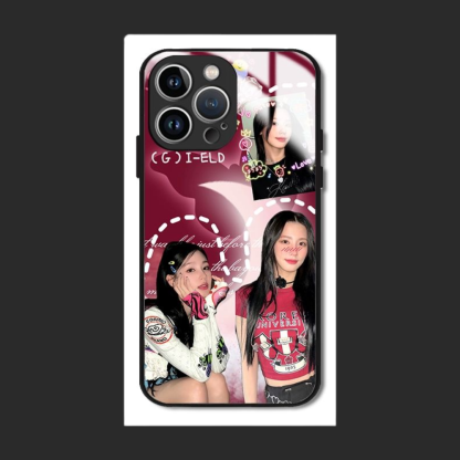 (G)I-DLE新款高清全包防摔玻璃殼-ZUIHANG SHOP