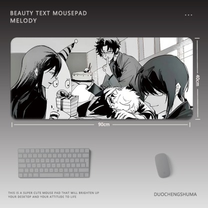 銀魂神樂動漫 主題桌墊 布質滑鼠墊-ZUIHANG SHOP