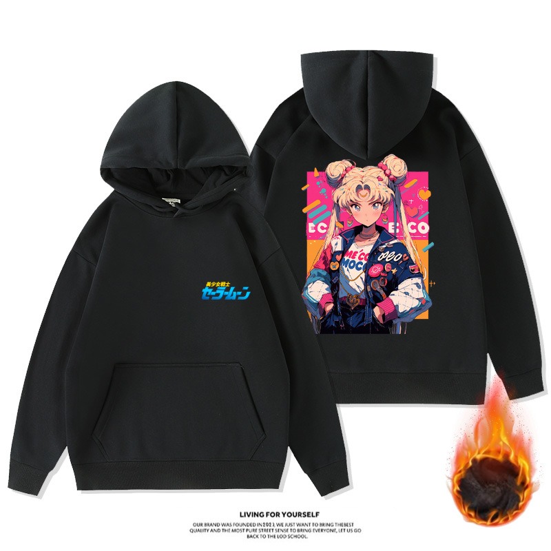 美少女戰士新款 親子情侶男女款連帽衛衣-ZUIHANG SHOP