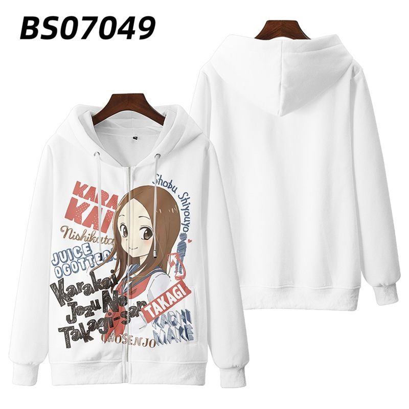 擅長捉弄的高木同學 親子情侶男女款連帽衛衣-ZUIHANG SHOP