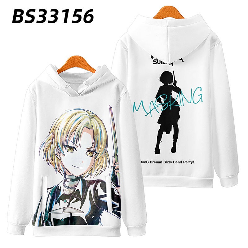 BanG Dream 親子情侶男女款連帽衛衣-ZUIHANG SHOP