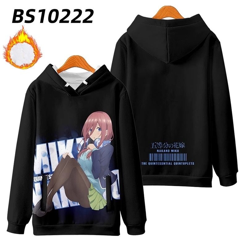 五等分的花嫁 親子情侶男女款連帽衛衣-ZUIHANG SHOP