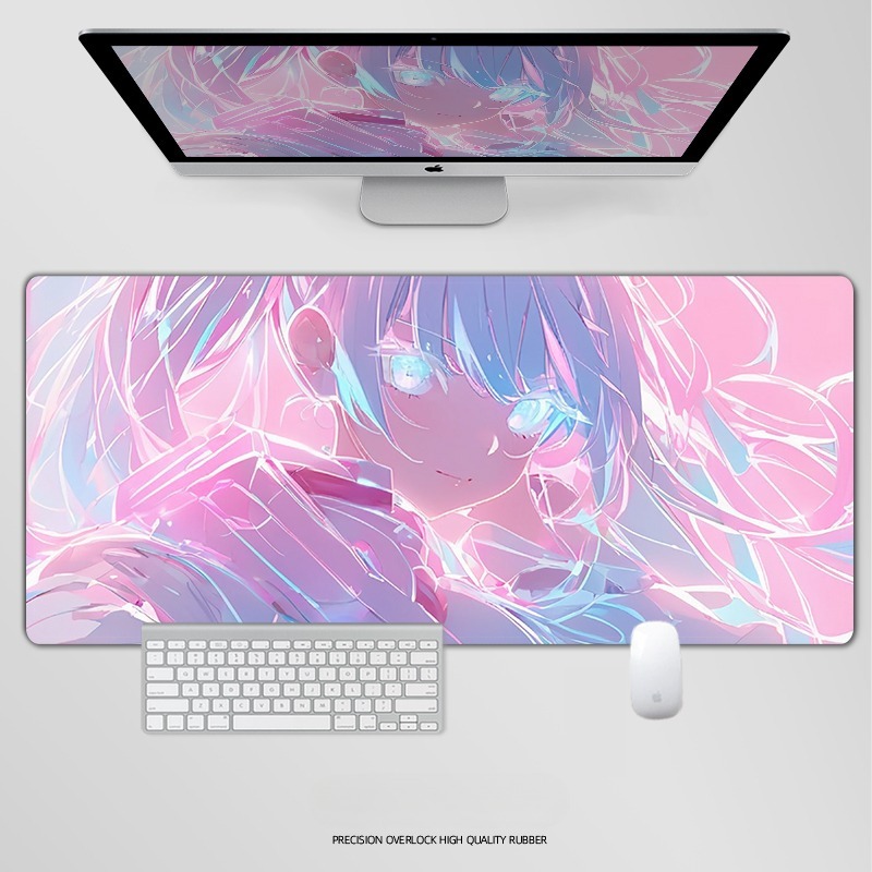 炫彩流光美女 主題桌墊 布質滑鼠墊-ZUIHANG SHOP