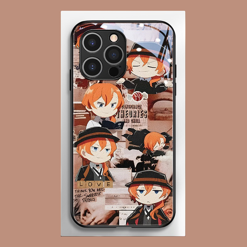 文豪野犬新款高清全包防摔玻璃殼-ZUIHANG SHOP