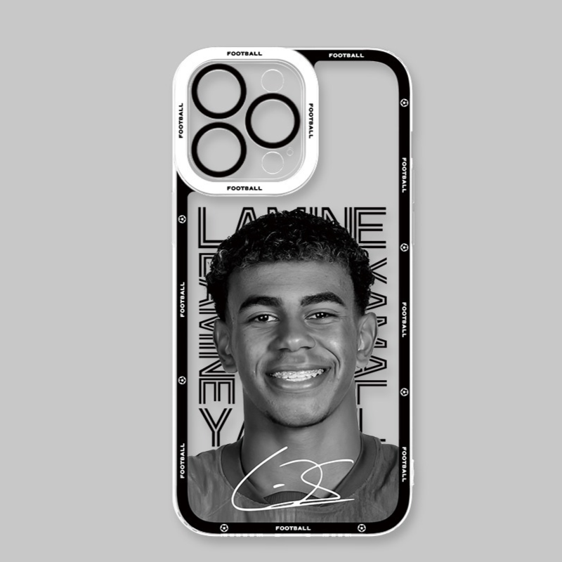 足球明星天使眼透明防摔軟殼-ZUIHANG SHOP