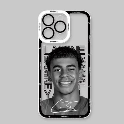 足球明星天使眼透明防摔軟殼-ZUIHANG SHOP