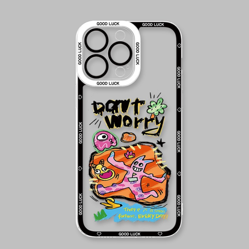 塗鴉天使眼透明防摔軟殼-ZUIHANG SHOP