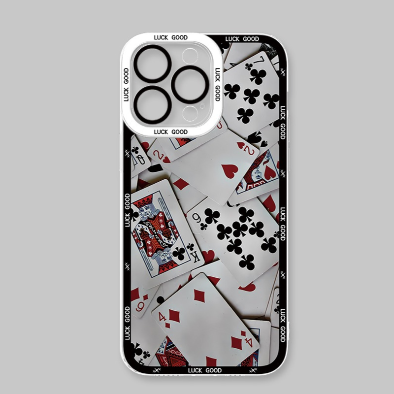 撲克牌天使眼透明防摔軟殼-ZUIHANG SHOP