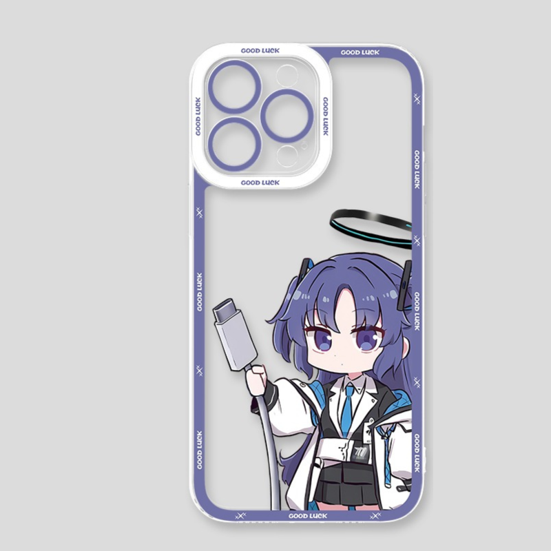 蔚藍檔案天使眼透明防摔軟殼-ZUIHANG SHOP