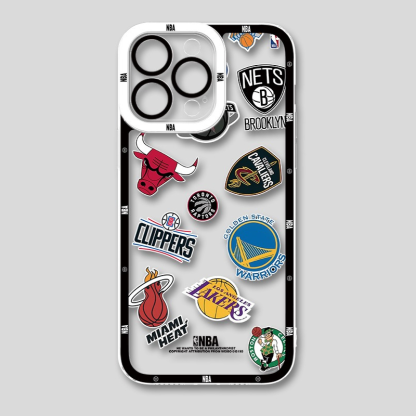 NBA隊徽天使眼透明防摔軟殼-ZUIHANG SHOP