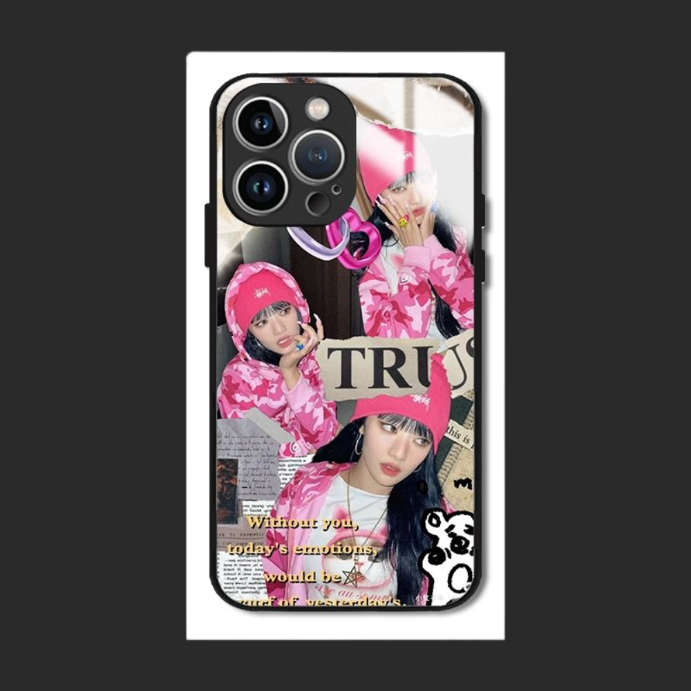 (G)I-DLE新款高清全包防摔玻璃殼-ZUIHANG SHOP