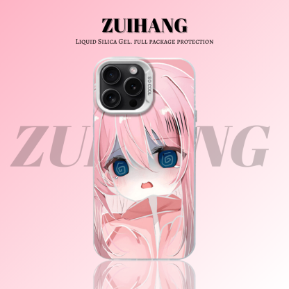 孤獨搖滾彩銀線條漸變防摔手機殼-ZUIHANG SHOP