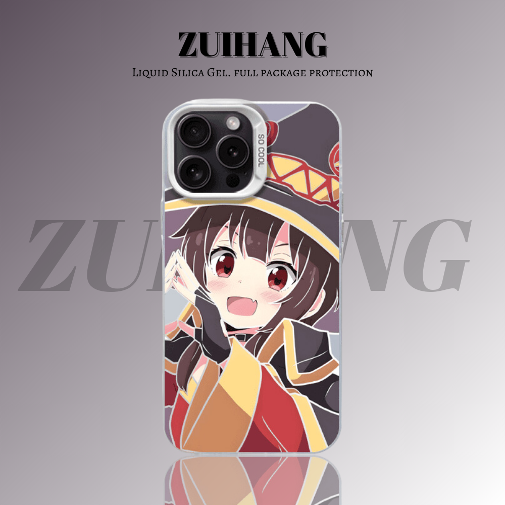 【大集合1.0】動漫彩銀線條漸變防摔手機殼-ZUIHANG SHOP