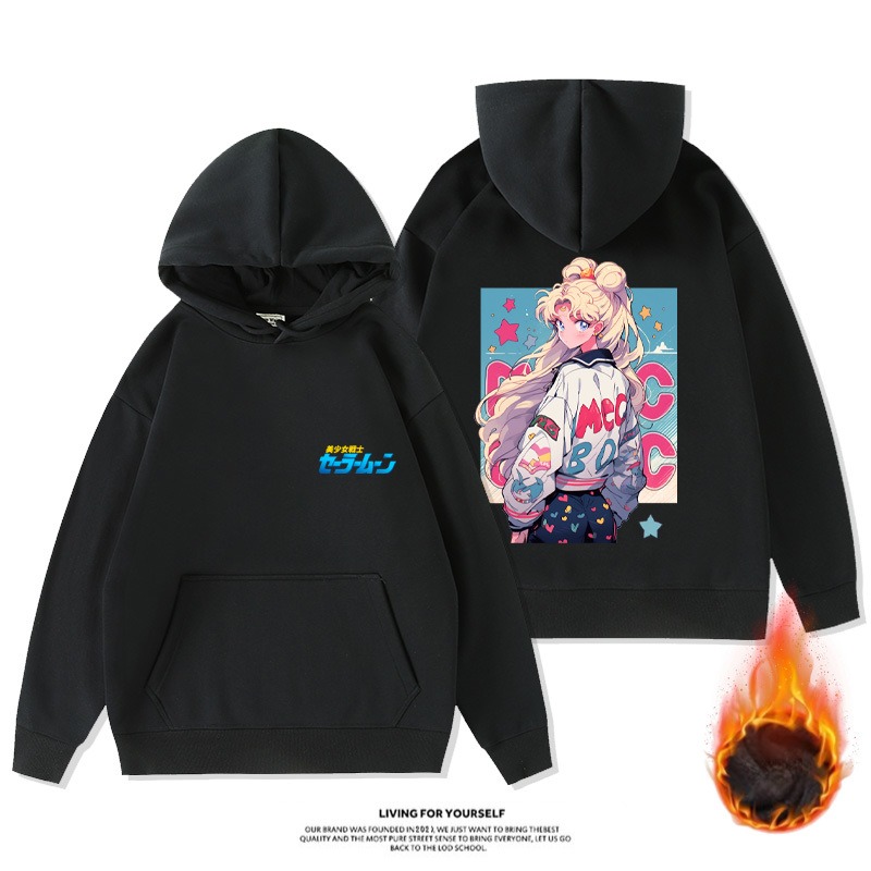 美少女戰士新款 親子情侶男女款連帽衛衣-ZUIHANG SHOP