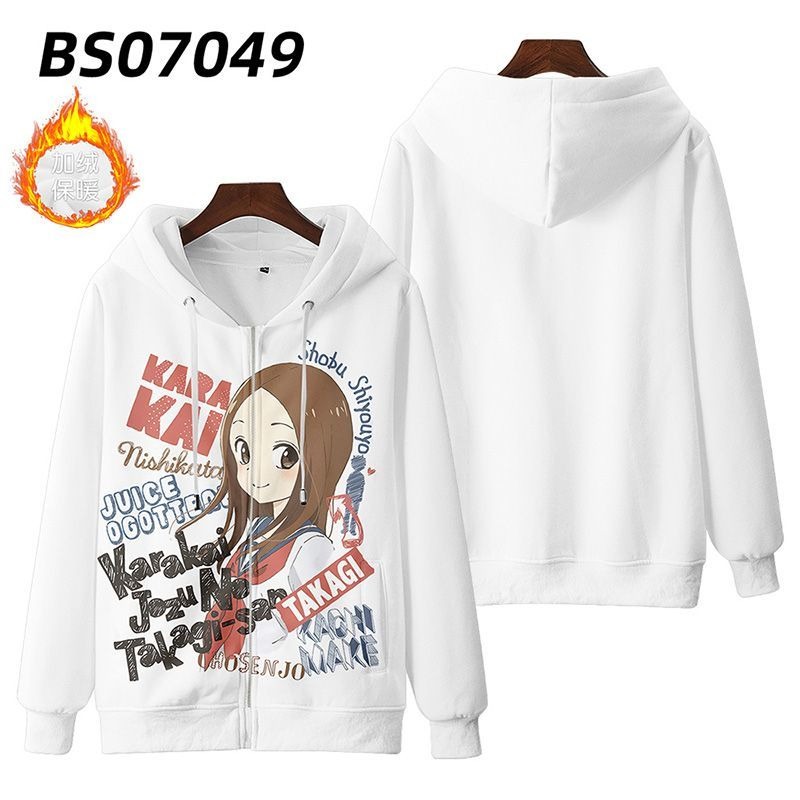 擅長捉弄的高木同學 親子情侶男女款連帽衛衣-ZUIHANG SHOP