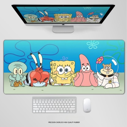 海綿寶寶 主題桌墊 布質滑鼠墊-ZUIHANG SHOP