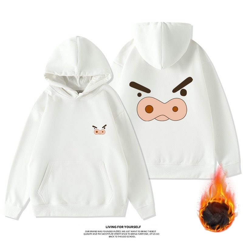 蠟筆小新新款 親子情侶男女款連帽衛衣-ZUIHANG SHOP