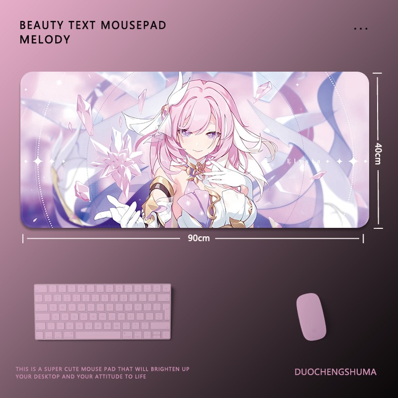 愛莉希雅 主題桌墊 布質滑鼠墊-ZUIHANG SHOP