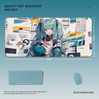 初音未來 主題桌墊 布質滑鼠墊-ZUIHANG SHOP