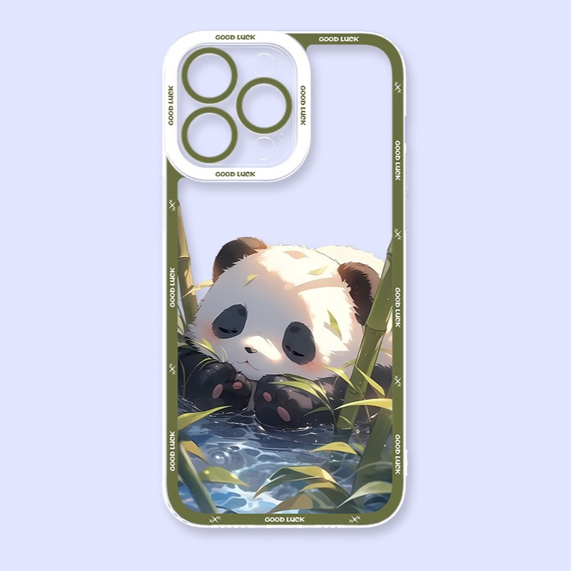 熊貓天使眼透明防摔軟殼-ZUIHANG SHOP