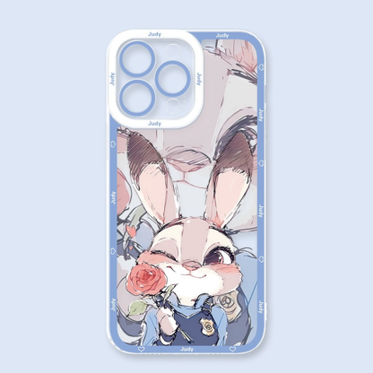 瘋狂動物城天使眼透明防摔軟殼-ZUIHANG SHOP