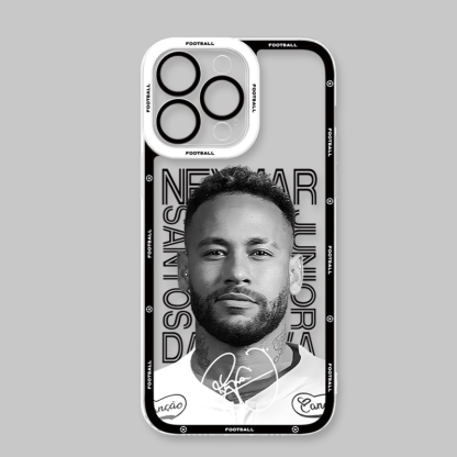 足球明星天使眼透明防摔軟殼-ZUIHANG SHOP