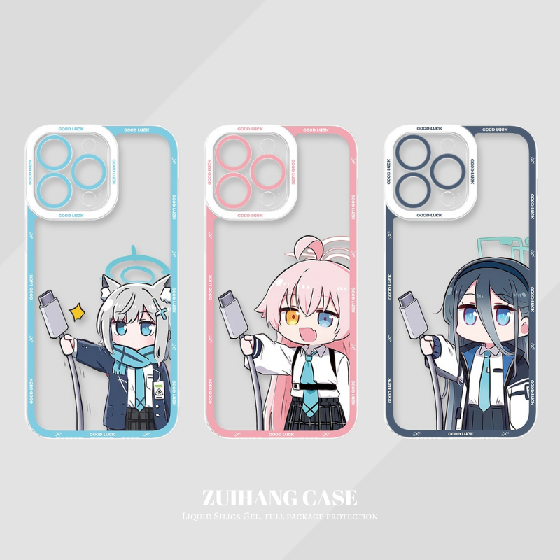 蔚藍檔案天使眼透明防摔軟殼-ZUIHANG SHOP