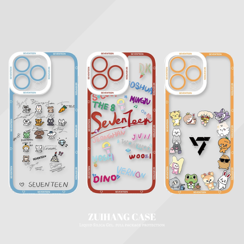 Seventeen天使眼透明防摔軟殼-ZUIHANG SHOP