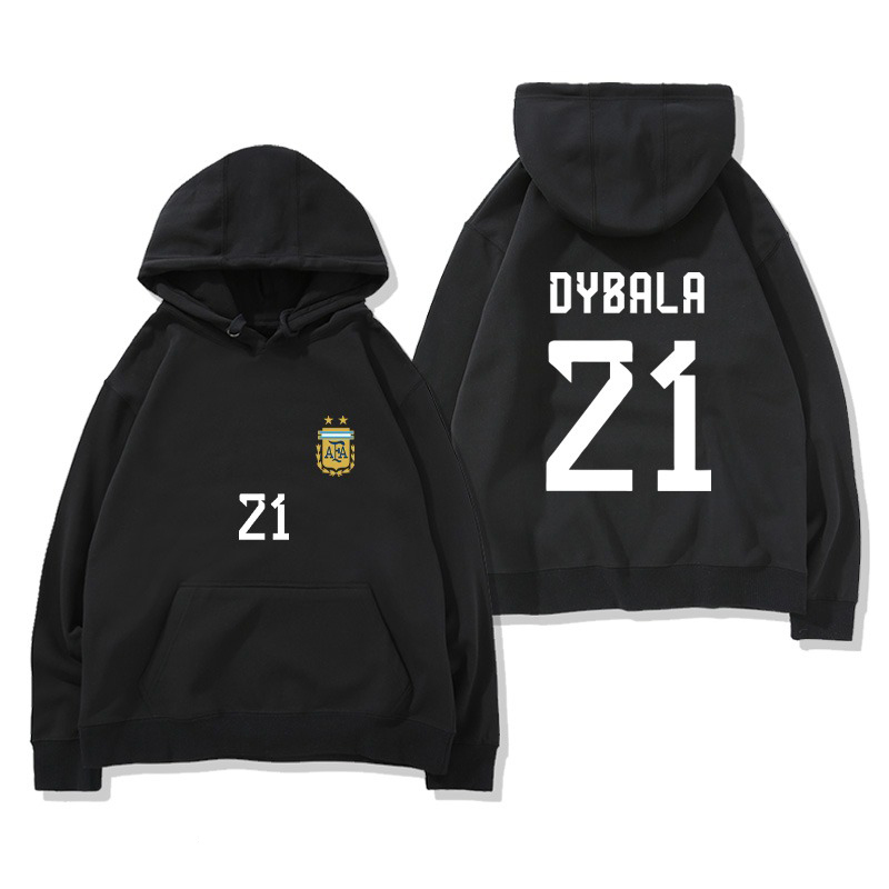 阿根廷國家隊服足球新款 親子情侶男女款連帽衛衣-ZUIHANG SHOP