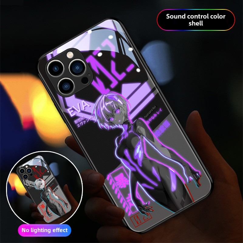 EVA新世紀福音戰士來電閃智能發光手機殼-ZUIHANG SHOP