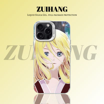 【大集合1.0】動漫彩銀線條漸變防摔手機殼-ZUIHANG SHOP