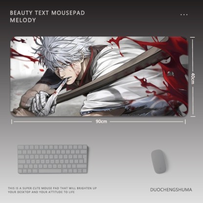 銀魂神樂動漫 主題桌墊 布質滑鼠墊-ZUIHANG SHOP