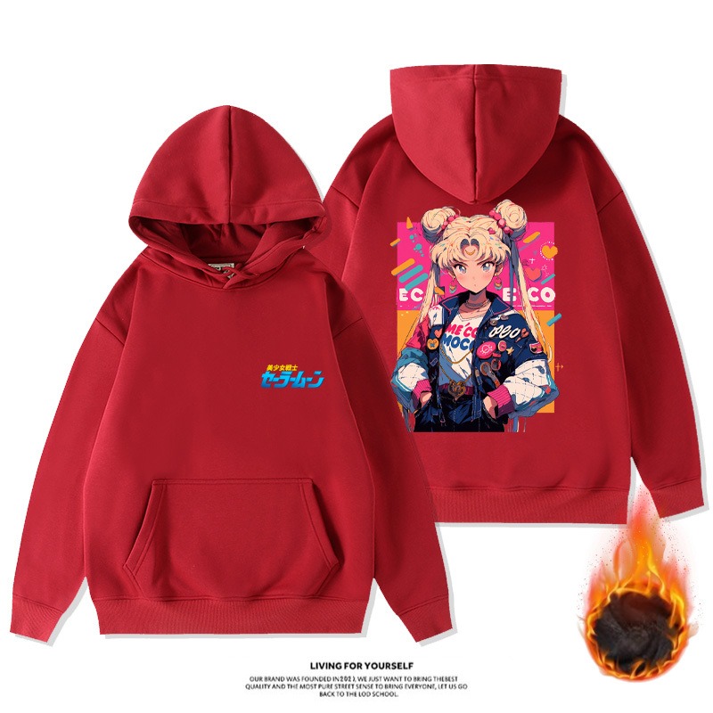 美少女戰士新款 親子情侶男女款連帽衛衣-ZUIHANG SHOP