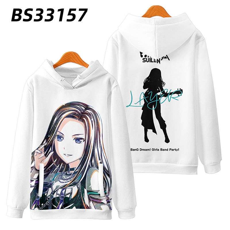 BanG Dream 親子情侶男女款連帽衛衣-ZUIHANG SHOP