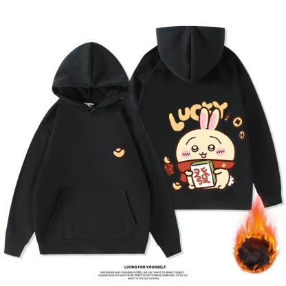 Chiikawa新款 親子情侶男女款連帽衛衣-ZUIHANG SHOP