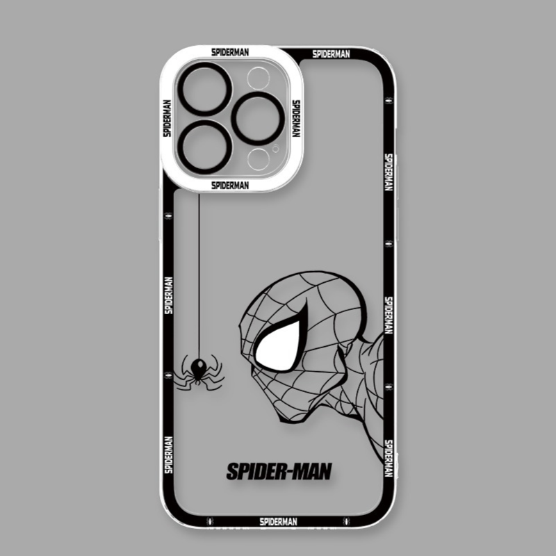 蜘蛛俠天使眼透明防摔軟殼-ZUIHANG SHOP