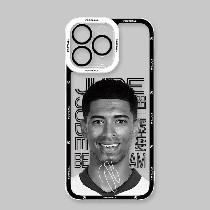 足球明星天使眼透明防摔軟殼-ZUIHANG SHOP