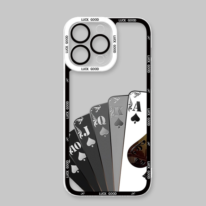 撲克牌天使眼透明防摔軟殼-ZUIHANG SHOP