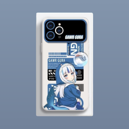 Gawr Gura液態大視窗全包矽膠防摔軟殼-ZUIHANG SHOP