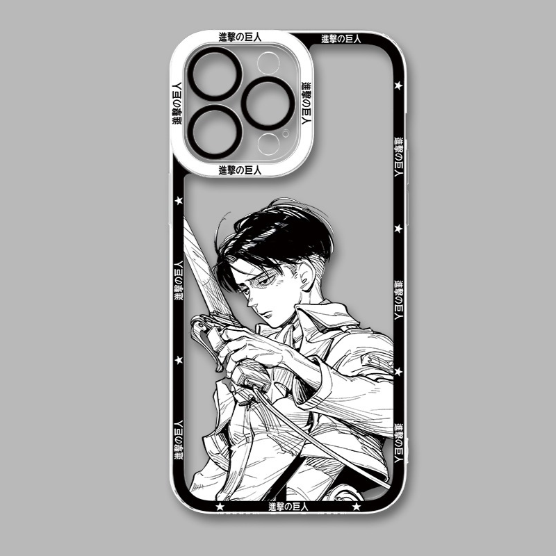 進擊的巨人天使眼透明防摔軟殼-ZUIHANG SHOP