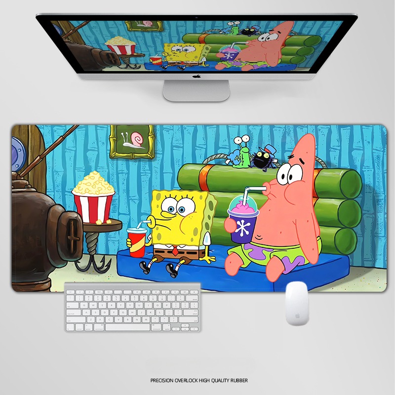 海綿寶寶 主題桌墊 布質滑鼠墊-ZUIHANG SHOP