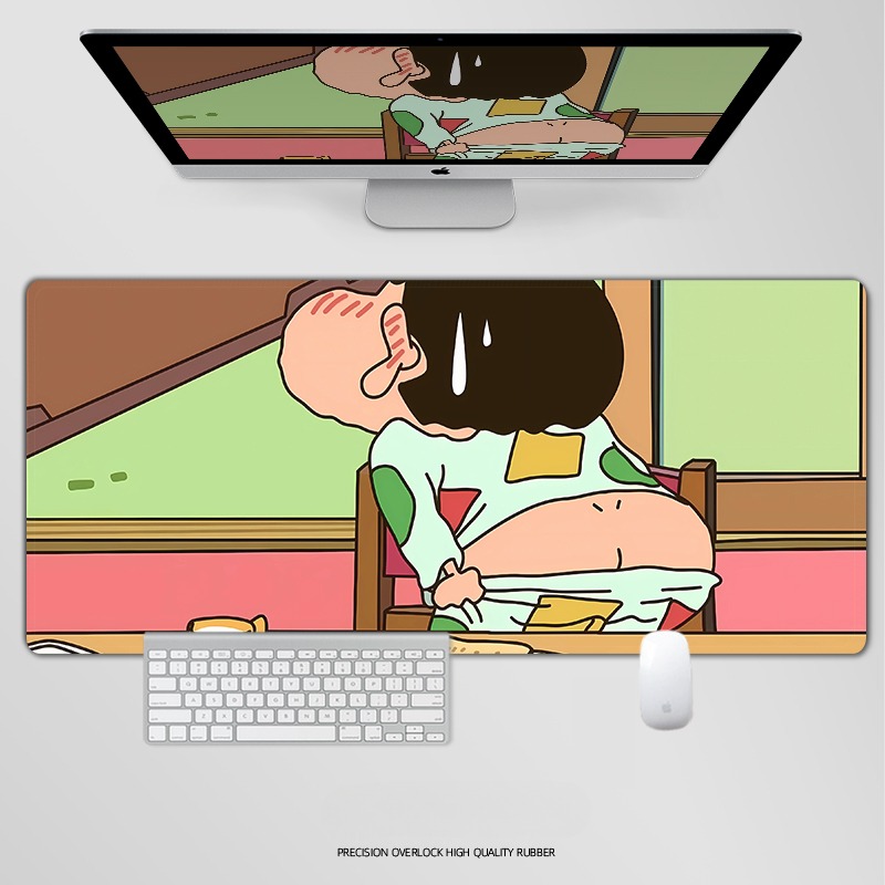 蠟筆小新 主題桌墊 布質滑鼠墊-ZUIHANG SHOP