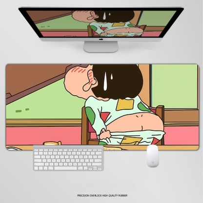 蠟筆小新 主題桌墊 布質滑鼠墊-ZUIHANG SHOP